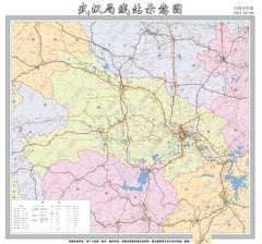 武汉局线站示意图