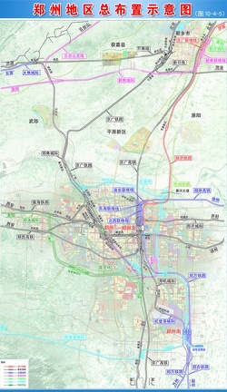 郑州铁路枢纽布置图0000-